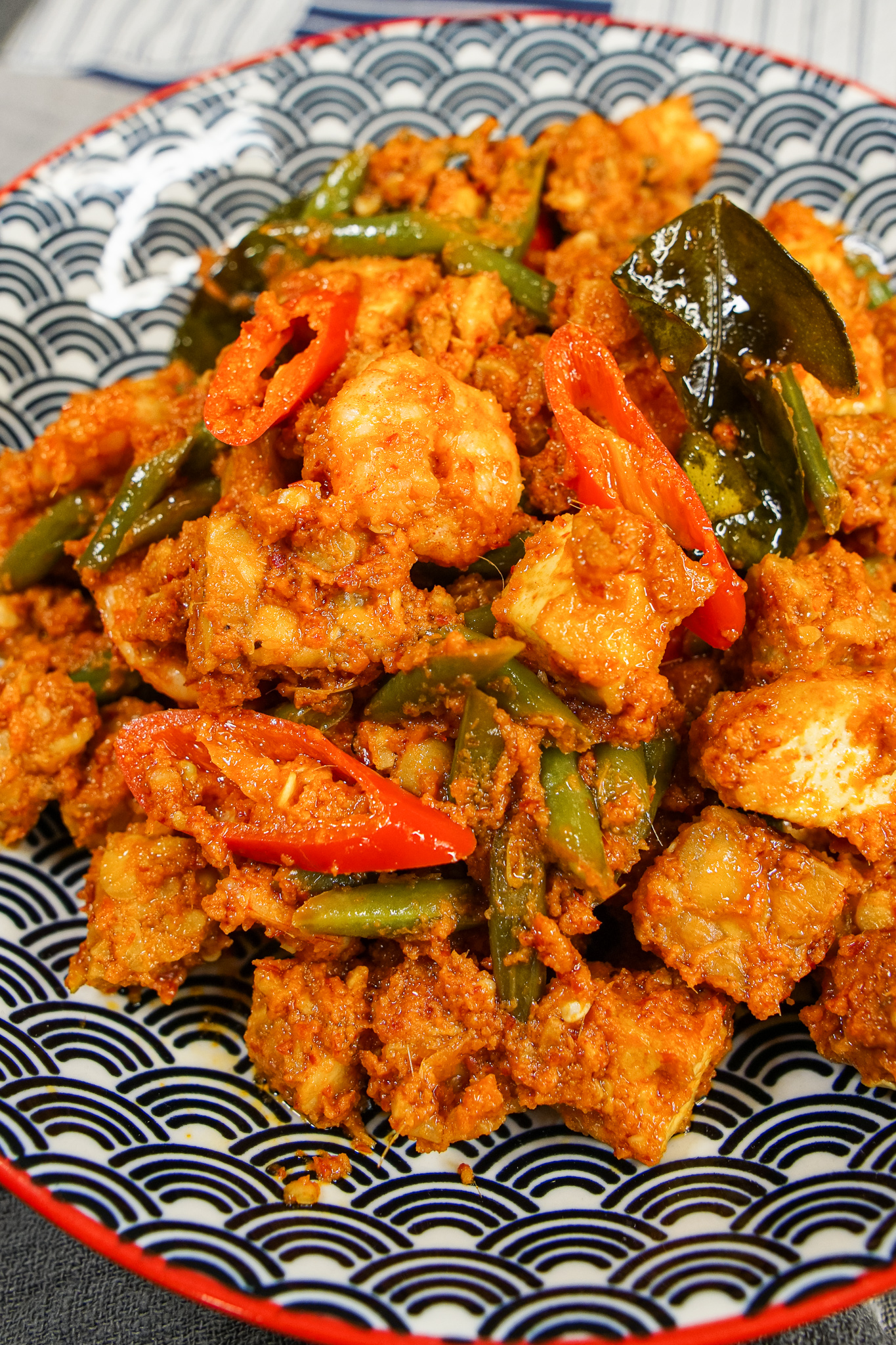 Authentic Malay Sambal Goreng Recipe | spicy tofu tempe stir-fry ...