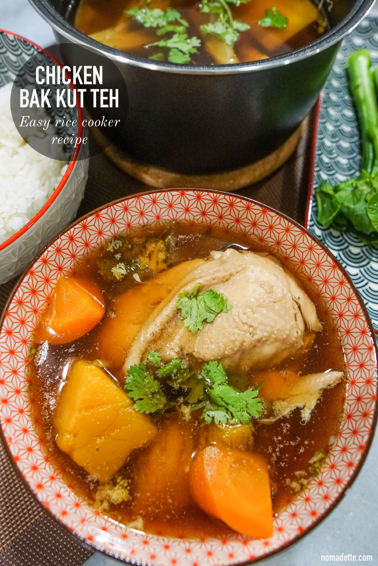 Chicken Bak Kut Teh in a Rice Cooker - Nomadette
