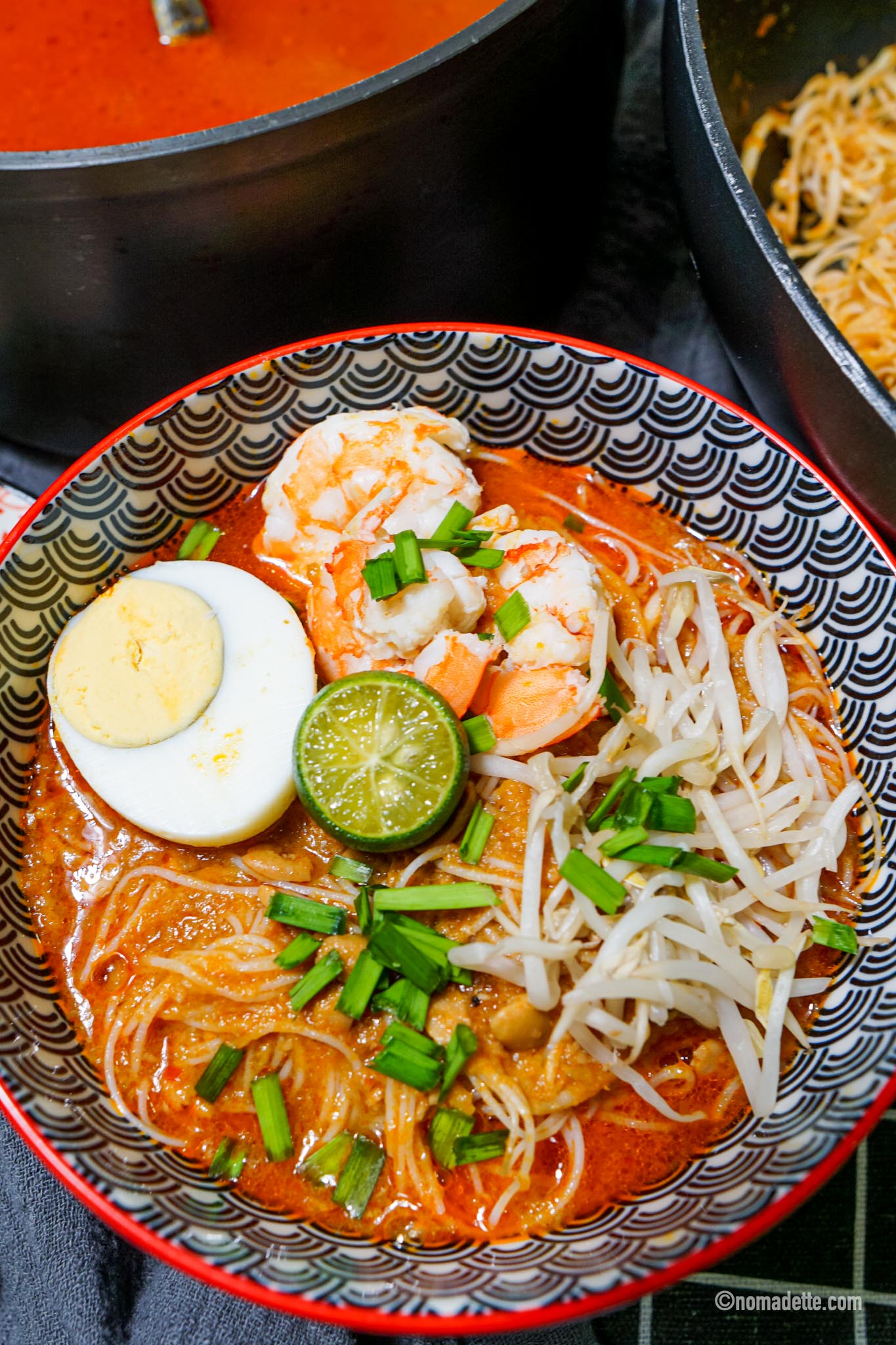 Mee Siam with Gravy - Nomadette