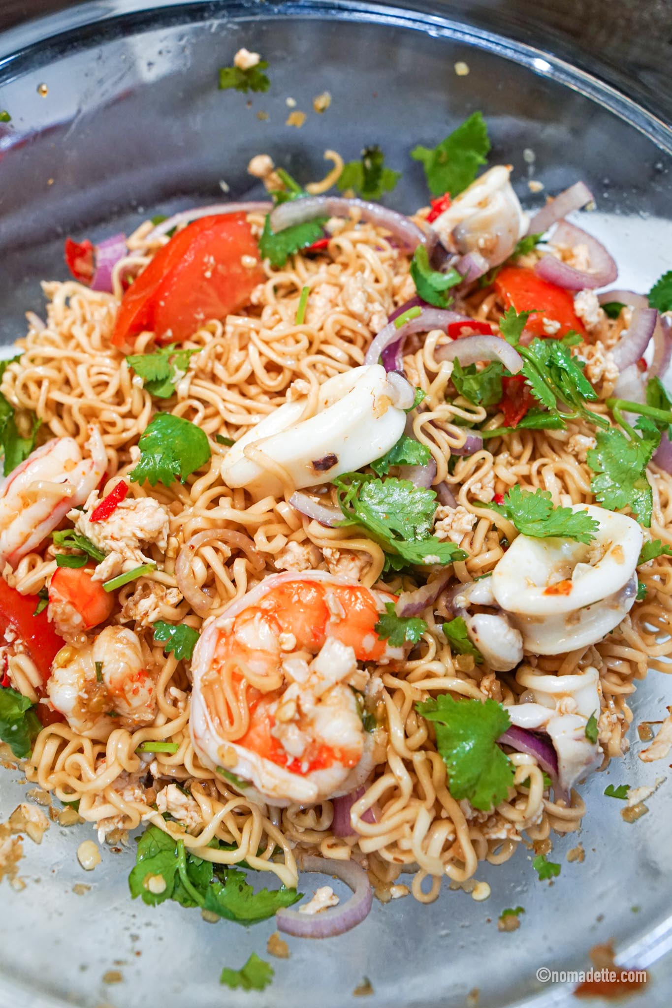 Yum Mama  Thai 'Mama' Instant Noodle Salad - Nomadette