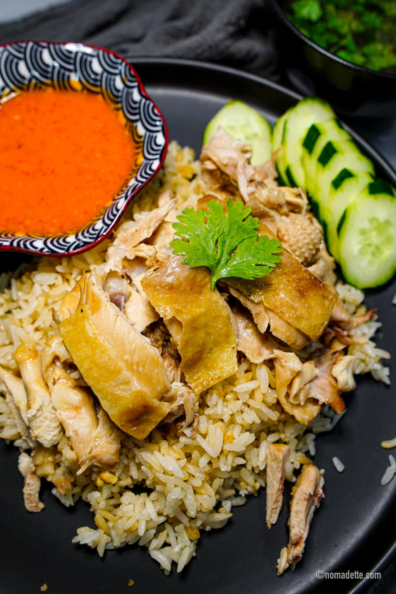 Easy Hainanese Chicken Rice Nomadette