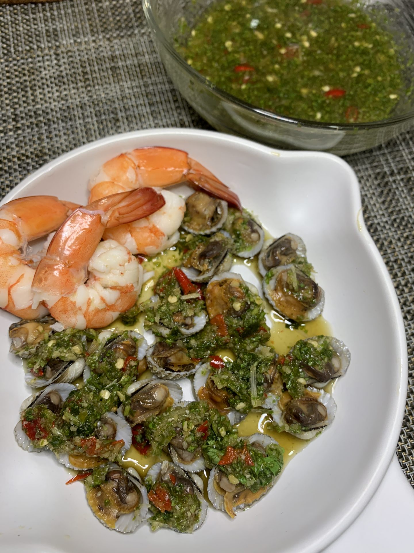 Thai Spicy Seafood Dipping Sauce
