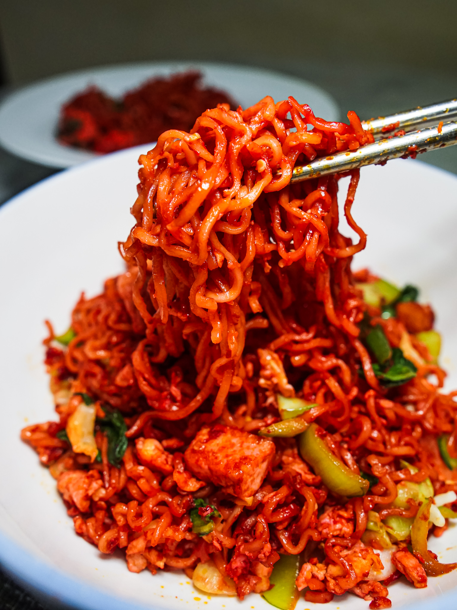 Singapore Mee Goreng Mamak | Indian-Muslim style Red Fried Noodles Recipe