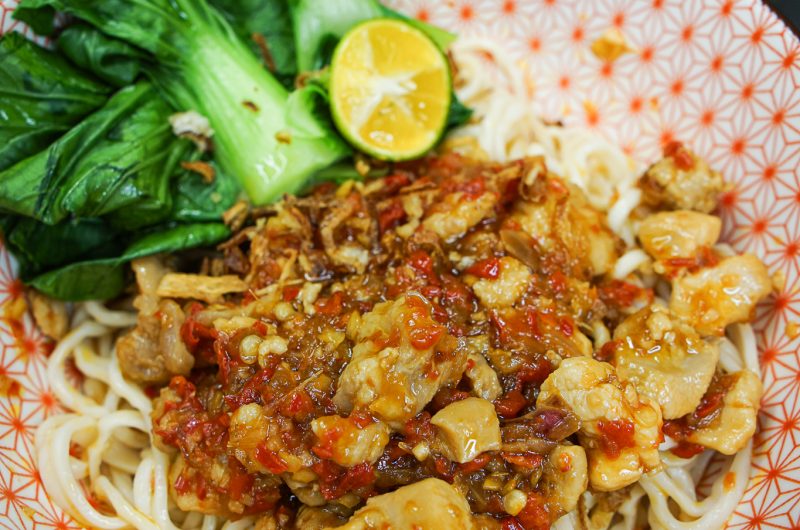Mie Rica Rica | Indonesian Spicy Chicken Oil Noodles