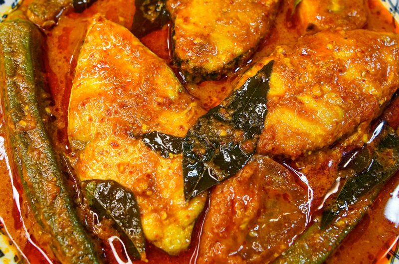 Asam Pedas Singapore Recipe | Spicy Tamarind Fish