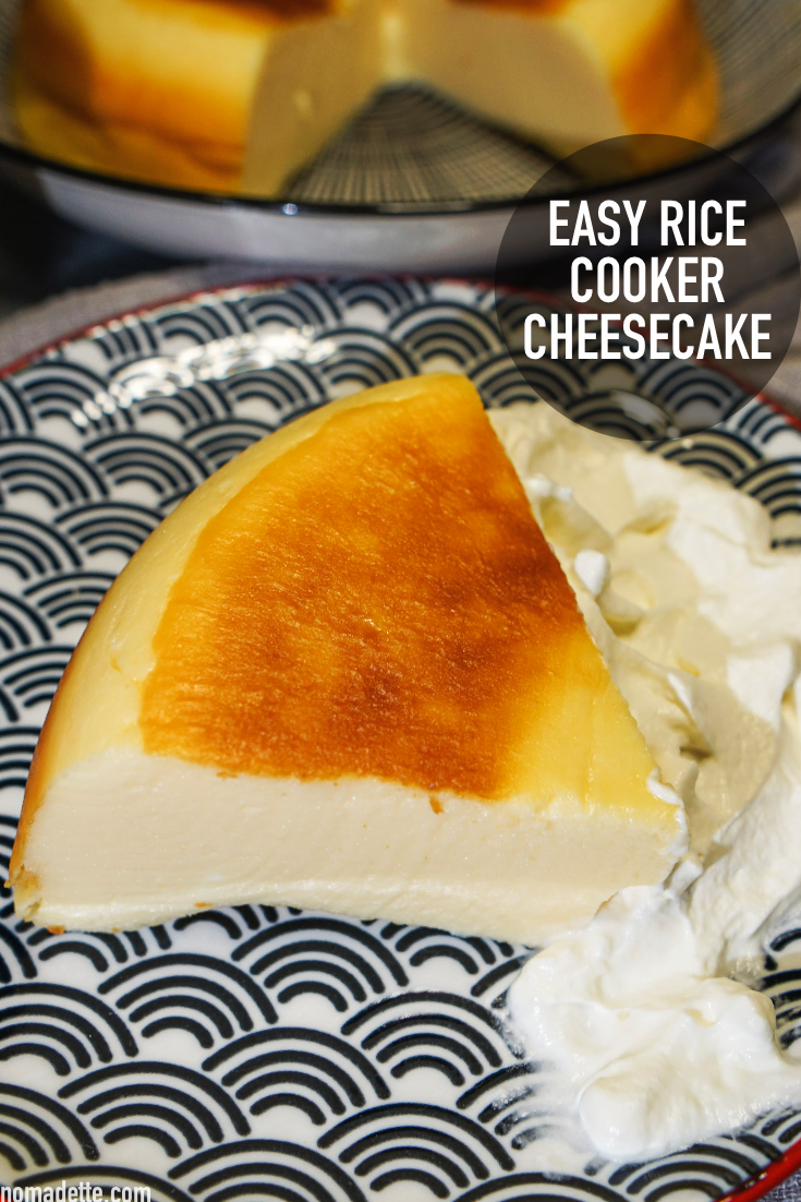 Rice Cooker Cheesecake Recipe
