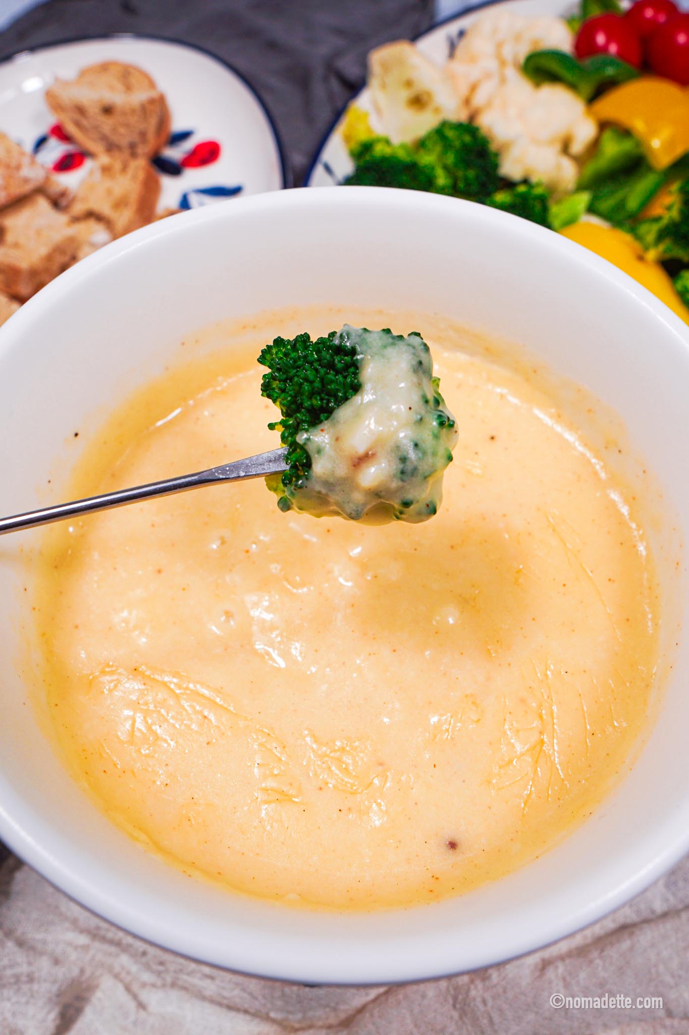 The BEST Cheese Fondue – Without Wine!