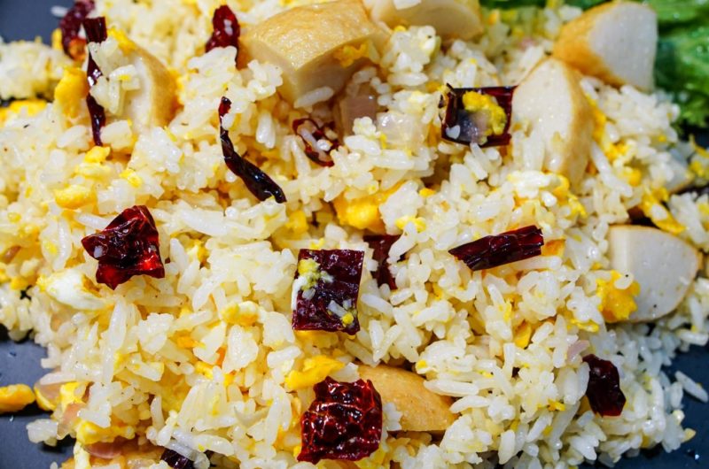 Easy Dried Chilli Fried Rice | Nasi Goreng Cili Kering