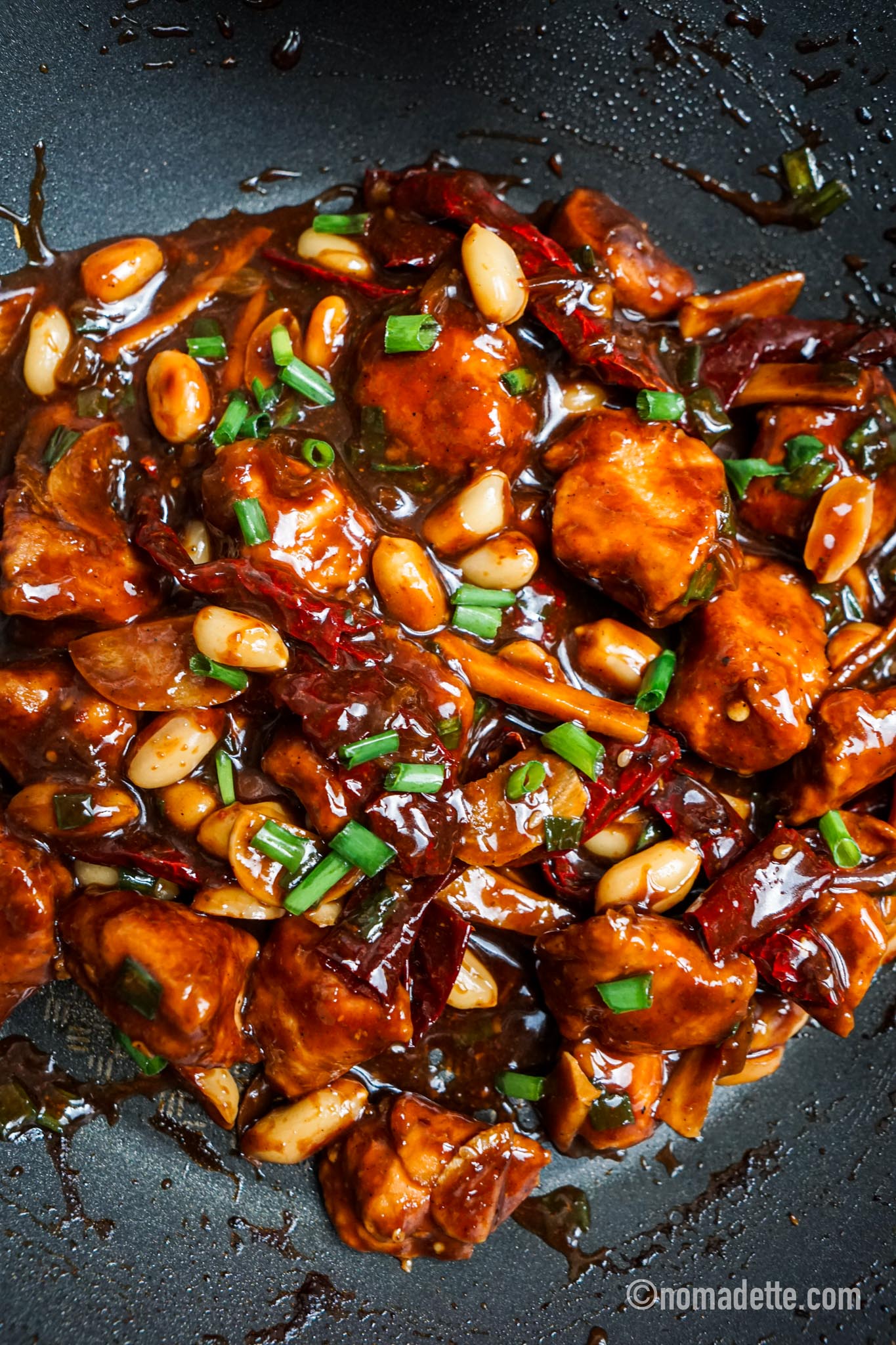 Kung Pao Chicken (improved recipe!)