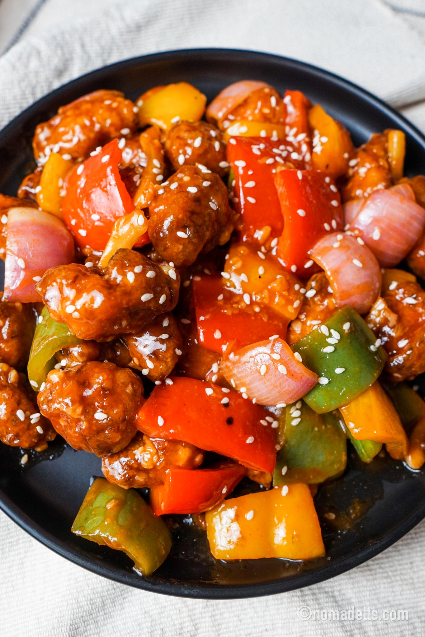Sweet and Sour Chicken (air fryer recipe!)