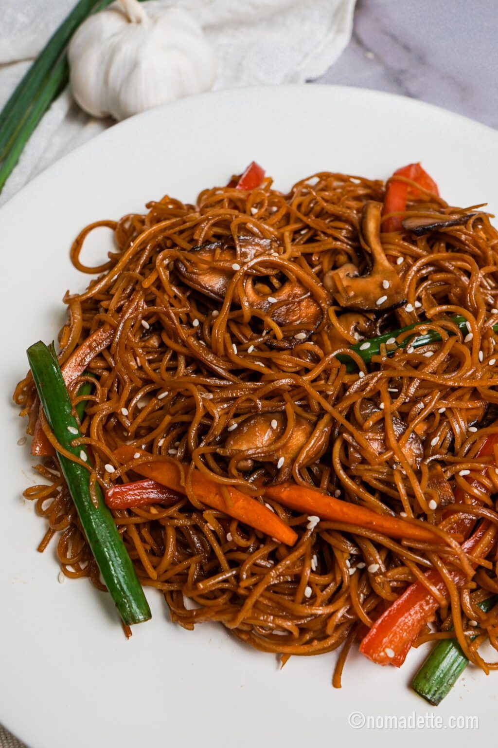 Easy Chow Mein | Supreme Soy Sauce Noodles - Nomadette