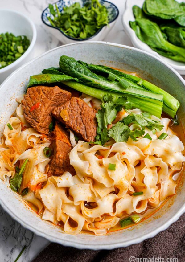 Taiwanese Beef Noodle Soup | Niu Rou Mian