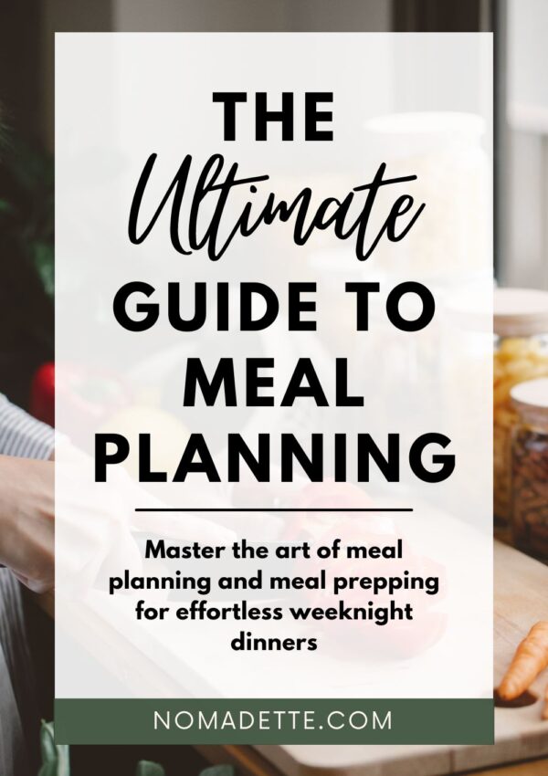 How to Meal Plan Like a PRO!