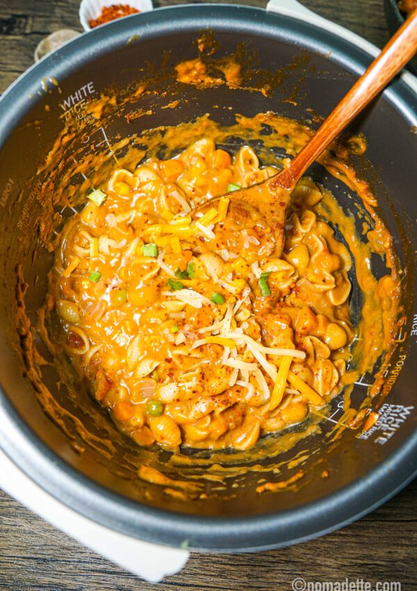 Rice Cooker Japanese Curry Pasta