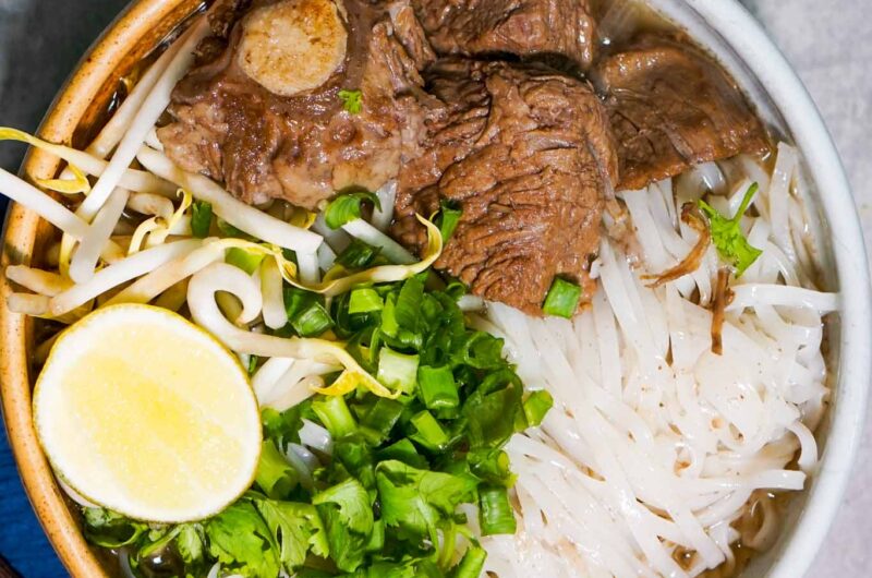 Vietnamese Beef Pho (stovetop version)