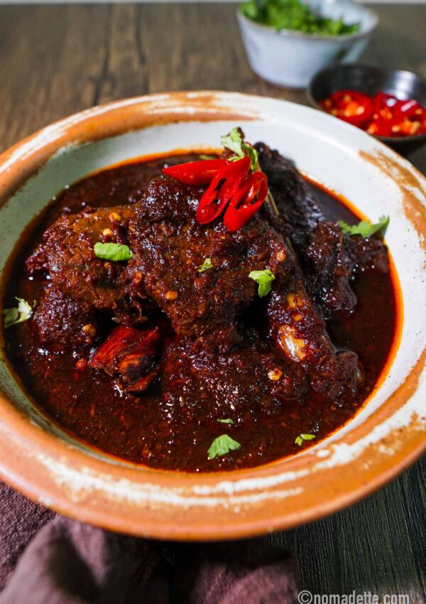 Daging Masak Hitam | Malaysian Blackened Beef Stew (stovetop and pressure cooker)
