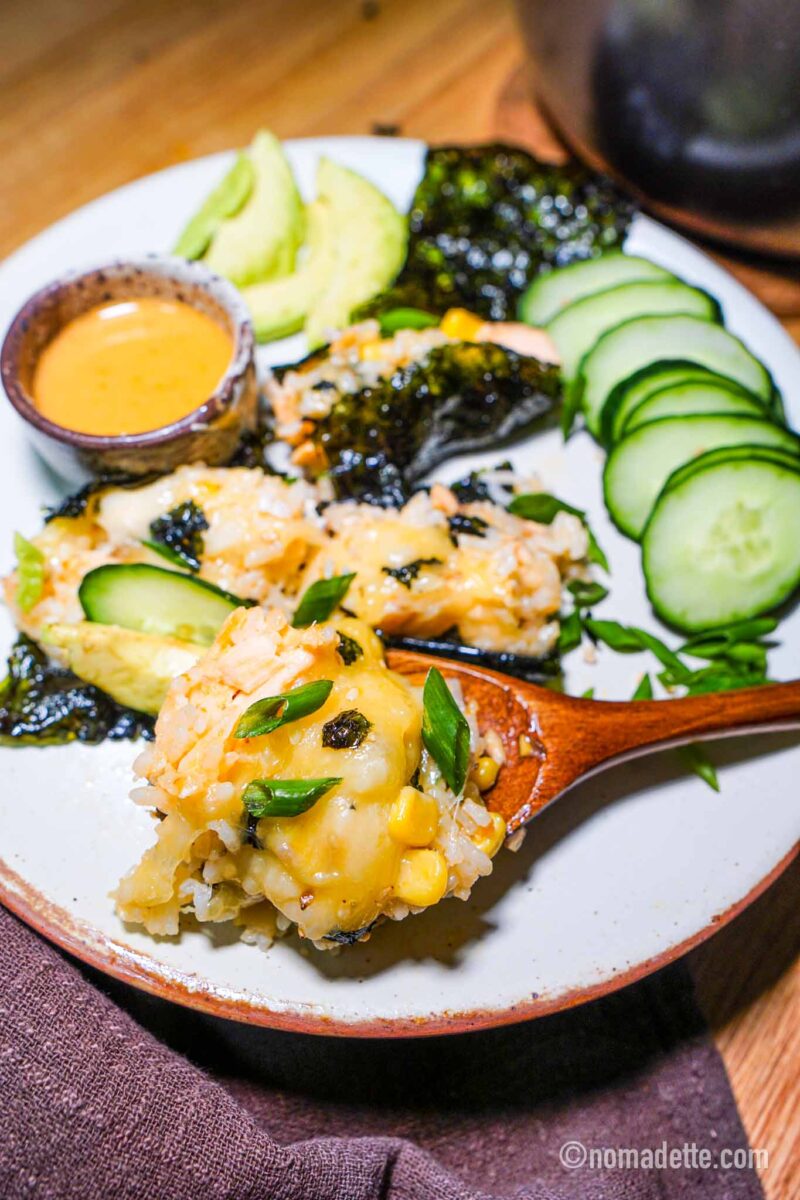 Sushi Rice Cooker Insert Rice Cooker Sushi Bake: The Lazy Way to Sushi 'Bake' Perfection