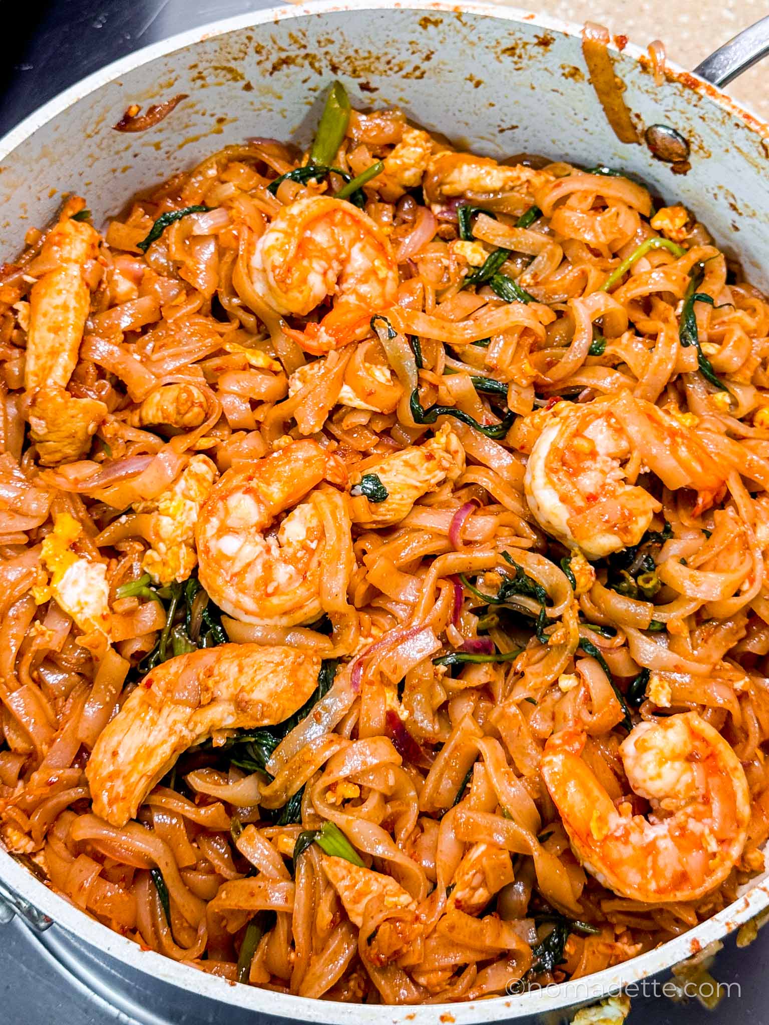 Kway Teow Goreng (Fried Flat Rice Noodles)