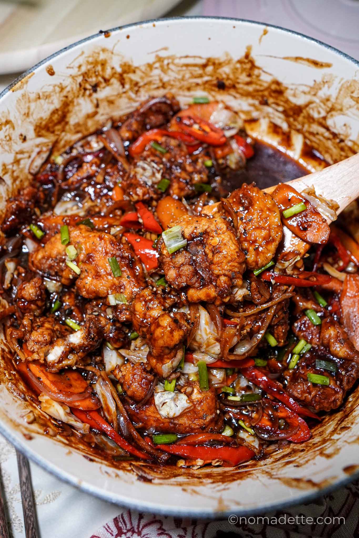 Black Pepper Chicken Stir Fry