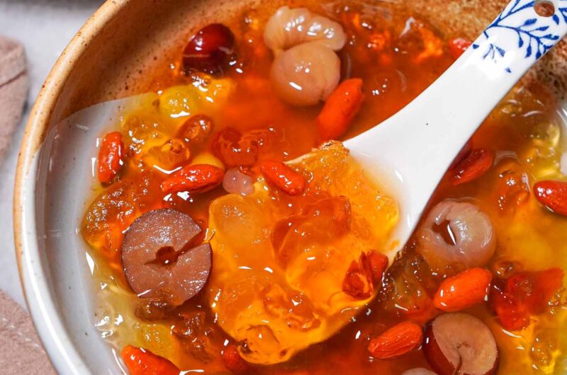 Peach Gum Dessert