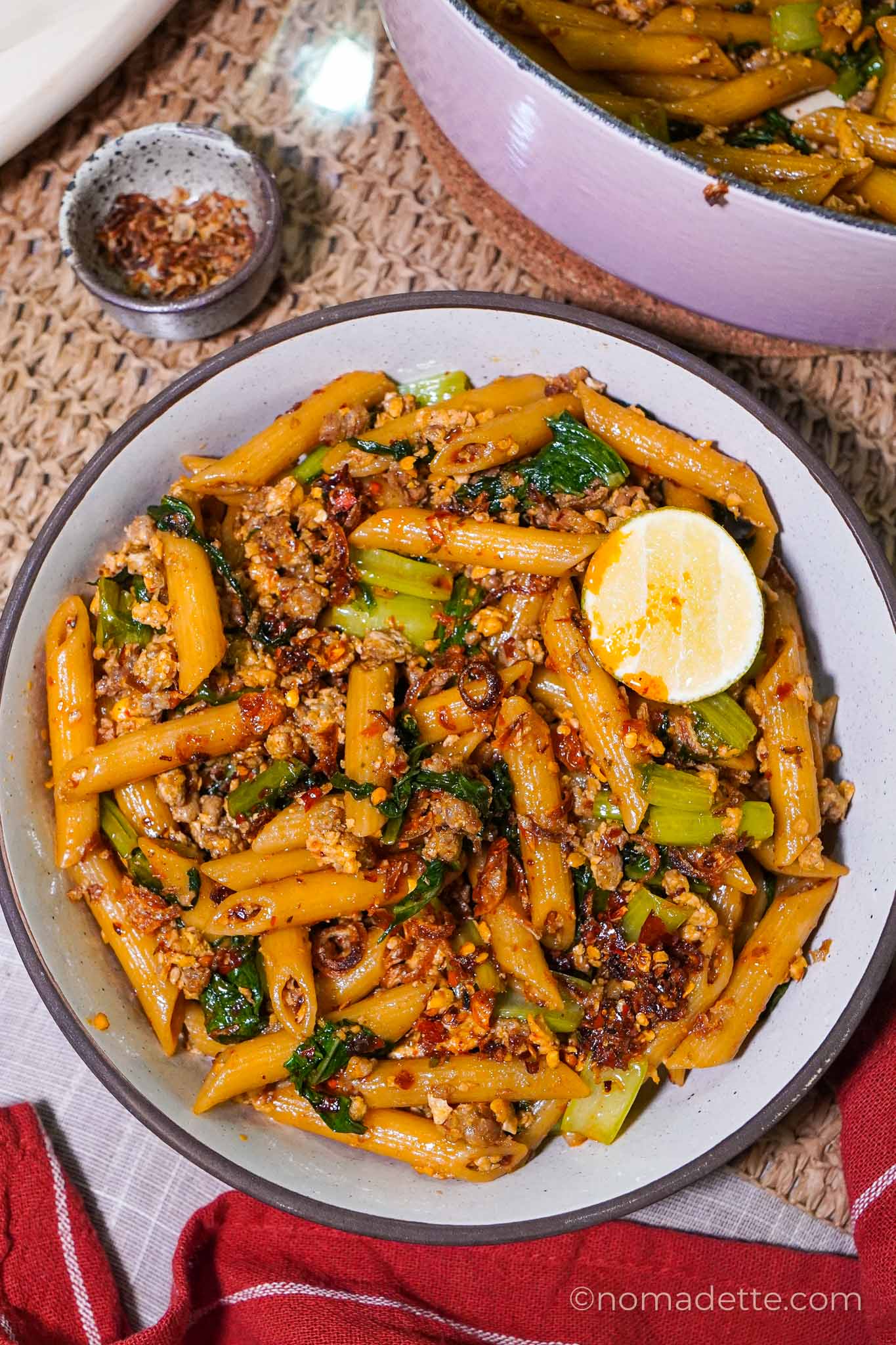 Pasta Stir Fry (The Quickest Weeknight Mash-Up You’ll Ever Make)