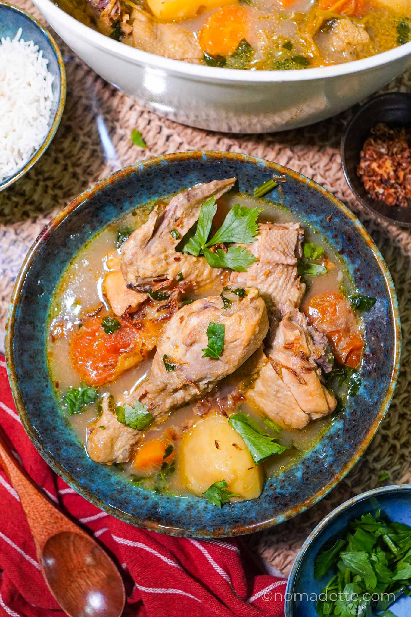 Sup Ayam (Malay Chicken Soup)