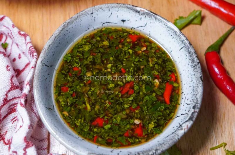 Chinese Chilli Garlic Soy Sauce (perfect for fish, seafood and chicken)