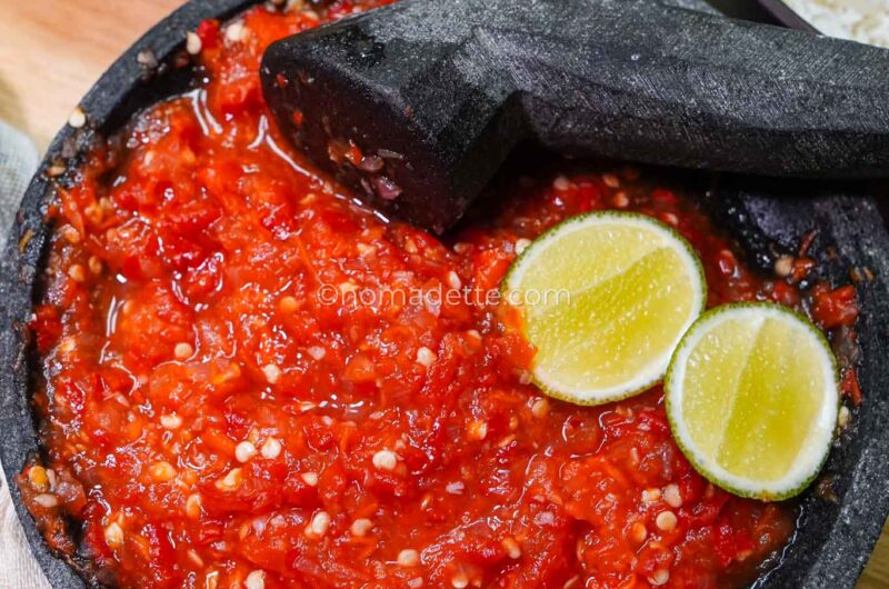 Sambal Balado 2 Ways! (Traditional Fried & Healthy No-Oil Version)