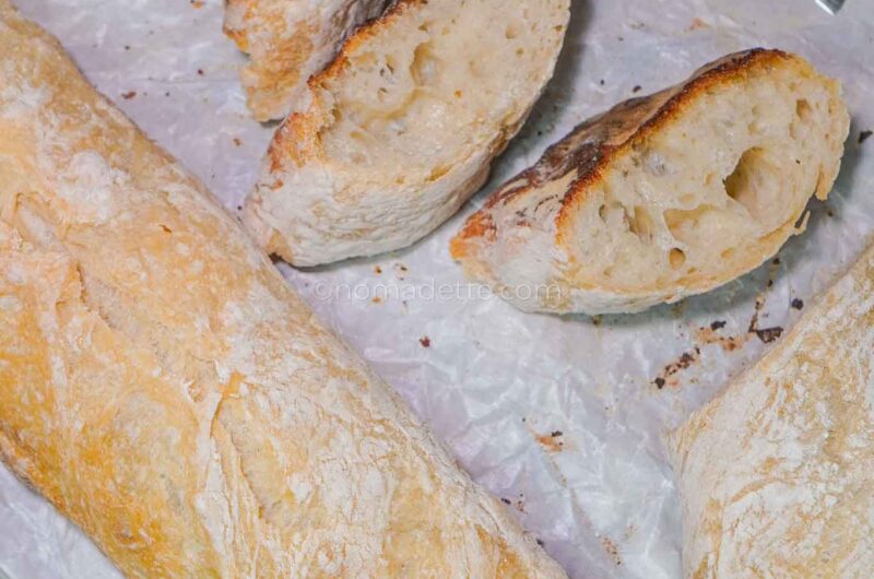 5-Minute Lazy Baguette