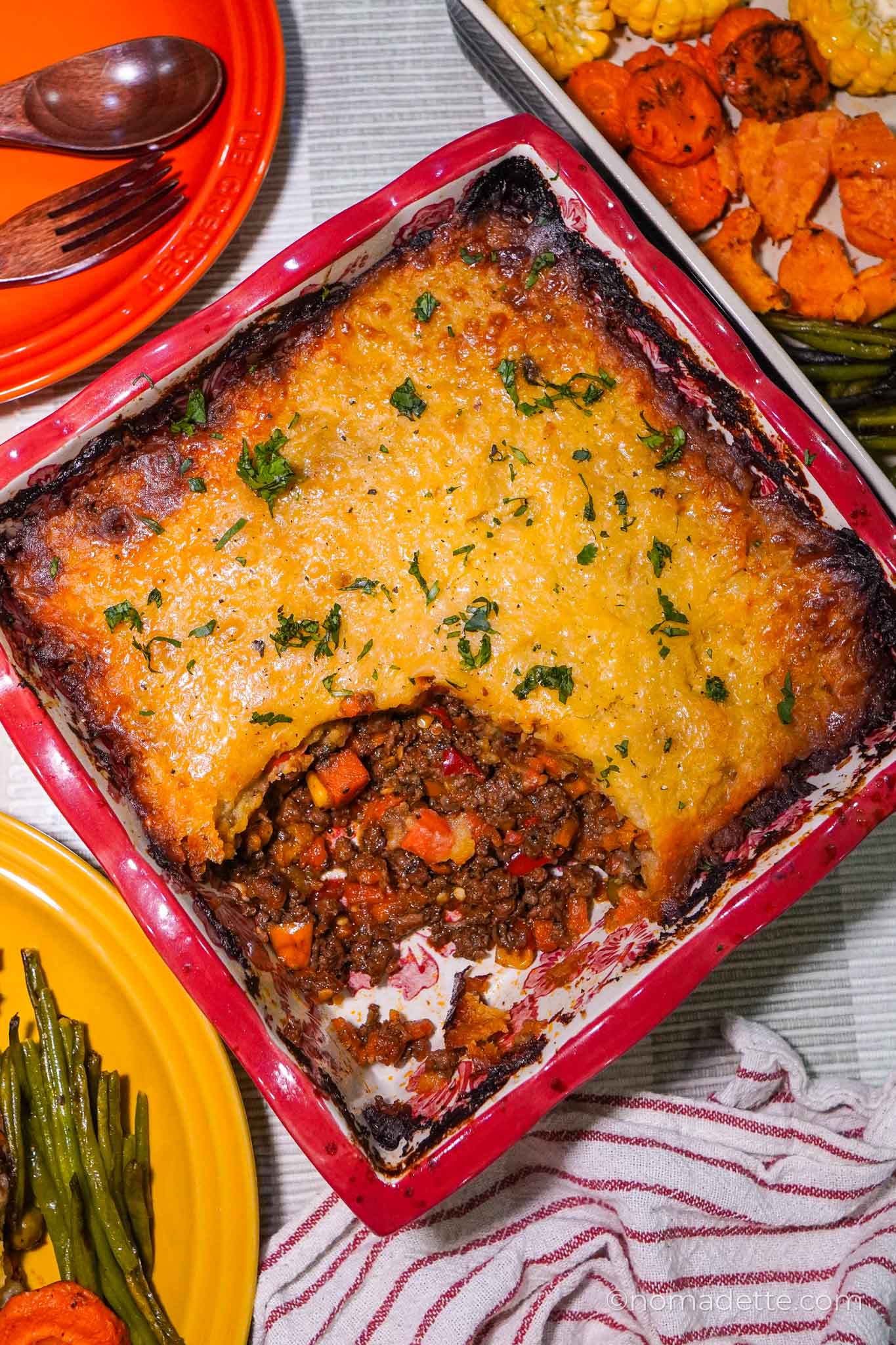 Middle Eastern Spiced Cottage Pie