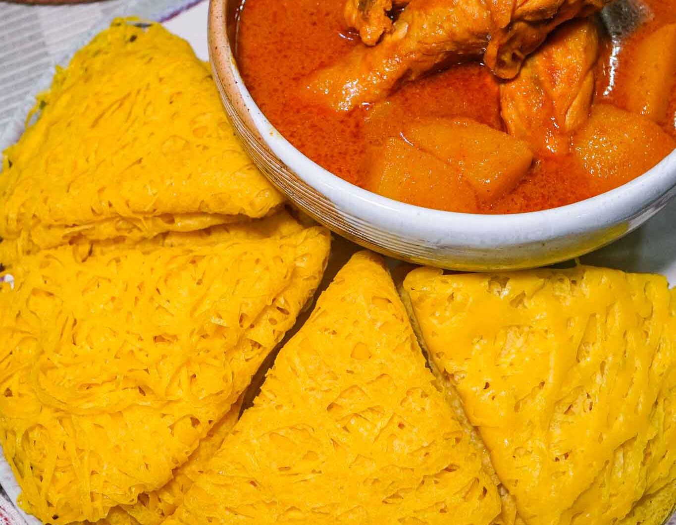 Roti Jala (Roti Kirai) – Lacy Net Pancakes