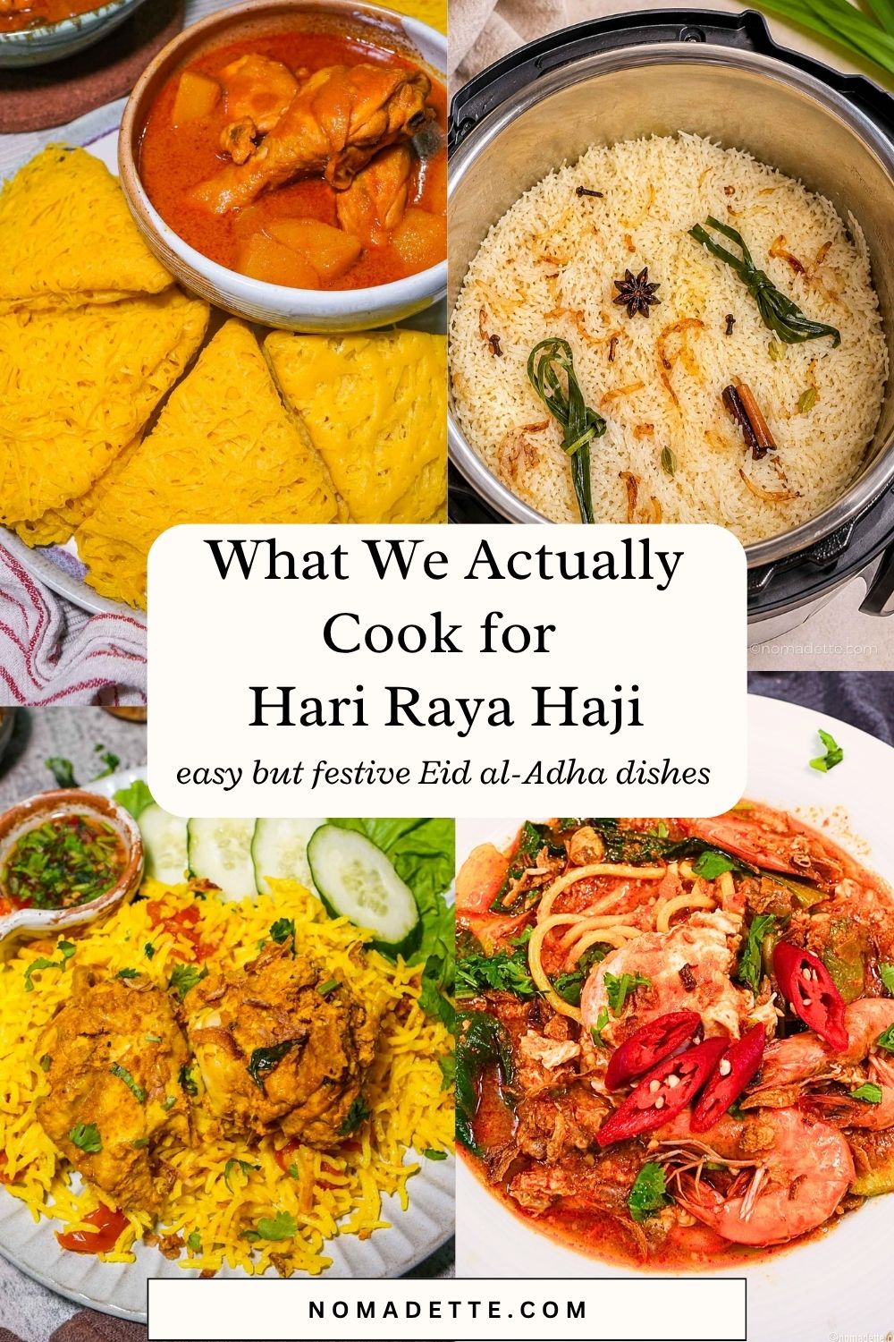 What to Cook for Hari Raya Haji: Simple but Festive Eid al Adha Menu Ideas